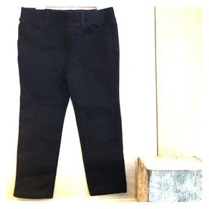 BABY GAP pants toddler 2 year black stretch jeans
